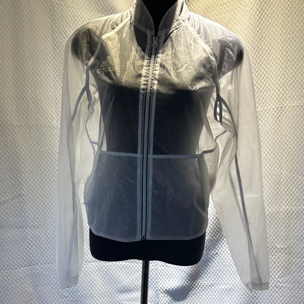 Adidas Women's Transparent White Utility Jacket